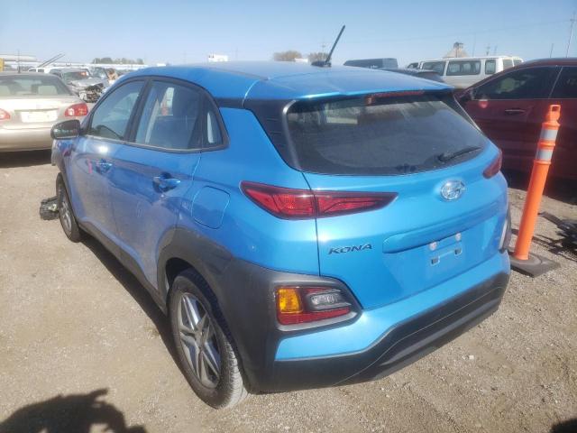 KM8K12AA1LU479188 - 2020 HYUNDAI KONA SE BLUE photo 3