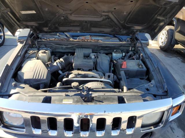 5GTDN13E878172622 - 2007 HUMMER H3 BLACK photo 7