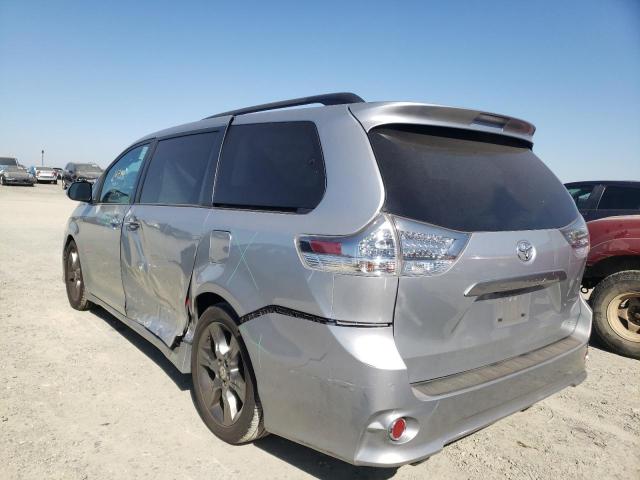 5TDXK3DC4FS686208 - 2015 TOYOTA SIENNA SPO SILVER photo 3