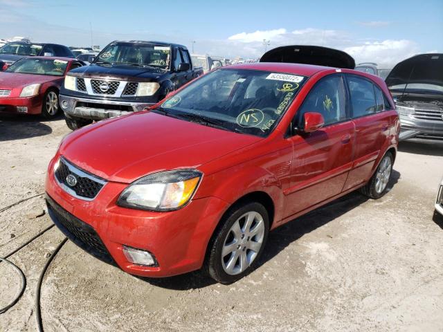 KNADH5A3XB6793059 - 2011 KIA RIO BASE RED photo 2