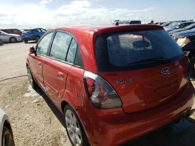 KNADH5A3XB6793059 - 2011 KIA RIO BASE RED photo 3