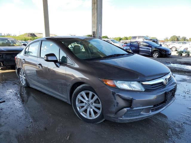 2HGFB2F91CH515550 - 2012 HONDA CIVIC EXL 灰色 照片 1