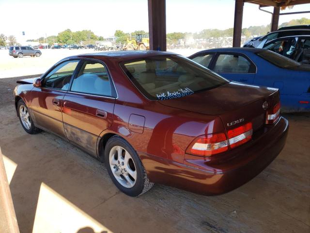 JT8BF28G515110629 - 2001 LEXUS ES 300 BURGUNDY photo 3