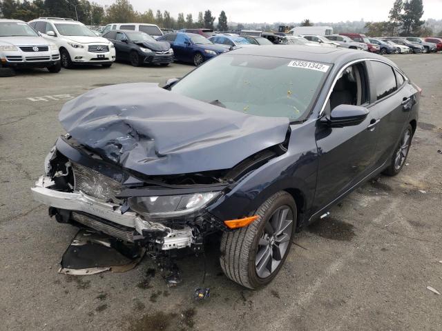 19XFC1F73LE221101 - 2020 HONDA CIVIC EXL 蓝色 照片 2