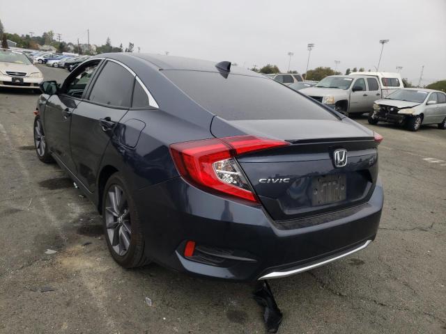 19XFC1F73LE221101 - 2020 HONDA CIVIC EXL 蓝色 照片 3