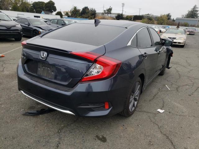19XFC1F73LE221101 - 2020 HONDA CIVIC EXL 蓝色 照片 4