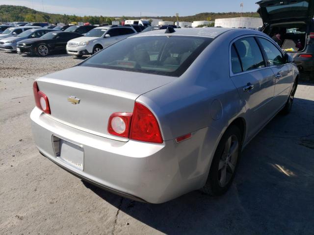 1G1ZC5EU2CF295457 - 2012 CHEVROLET MALIBU 1LT 银色 照片 4
