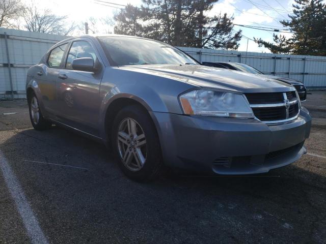 1B3CC1FB1AN221826 - 2010 DODGE AVENGER EX BLUE photo 1