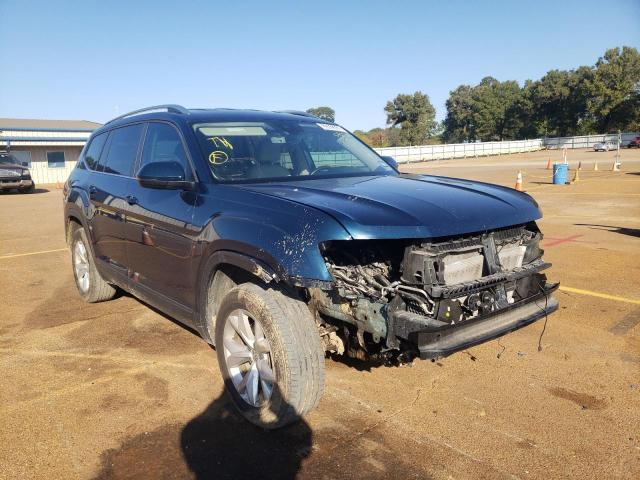 1V2DR2CA3JC546376 - 2018 VOLKSWAGEN ATLAS SE BLUE photo 1