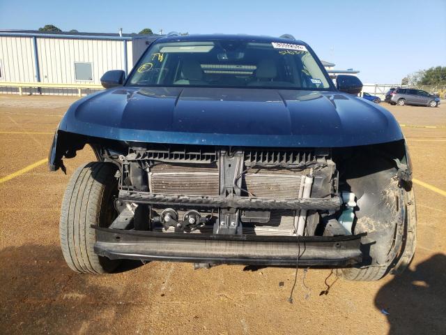 1V2DR2CA3JC546376 - 2018 VOLKSWAGEN ATLAS SE BLUE photo 9