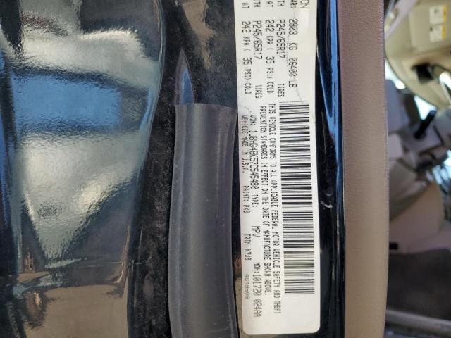 1J8HG48K57C545480 - 2007 JEEP COMMANDER 黑色 照片 10