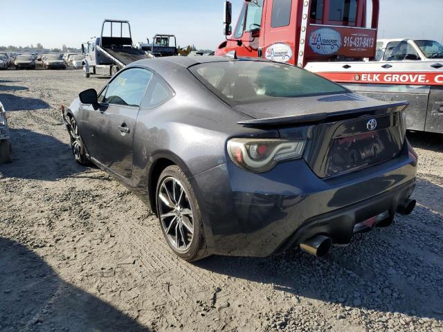 JF1ZNAA16K8702551 - 2019 TOYOTA 86 CHARCOAL photo 3