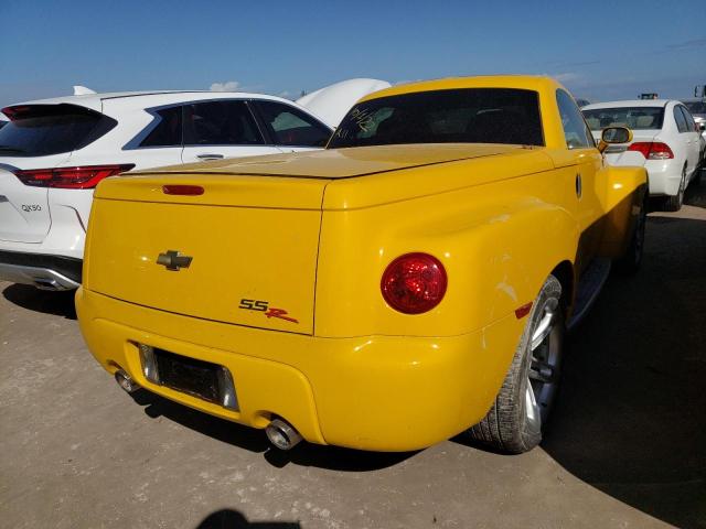 1GCES14P44B112131 - 2004 CHEVROLET SSR 黄色 照片 4