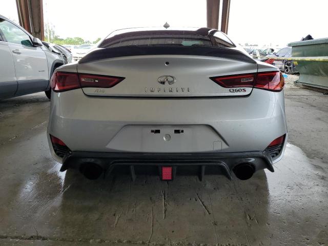 JN1FV7EL2HM702304 - 2017 INFINITI Q60 RED SP SILVER photo 6