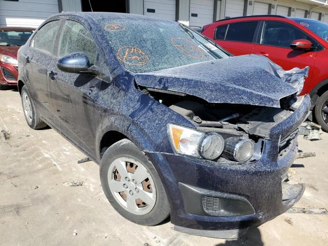 1G1JA5SH2F4206674 - 2015 CHEVROLET SONIC LS BLUE photo 1