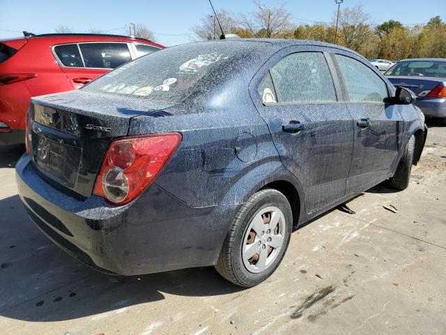 1G1JA5SH2F4206674 - 2015 CHEVROLET SONIC LS BLUE photo 4