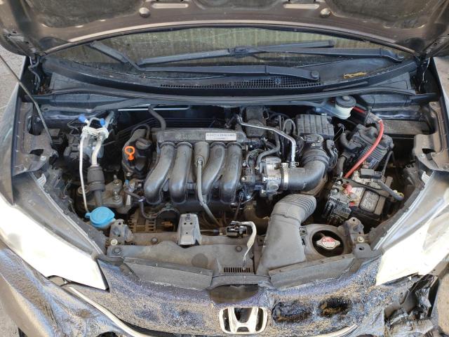 3HGGK5G70HM707392 - 2017 HONDA FIT EX GRAY photo 7