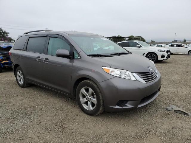 5TDKZ3DC9HS832532 - 2017 TOYOTA SIENNA LE GRAY photo 1