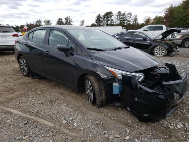 3N1CN8EV3ML886229 - 2021 NISSAN VERSA SV BLACK photo 1