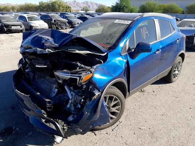 KL4CJ1SB2LB041506 - 2020 BUICK ENCORE SPO BLUE photo 2