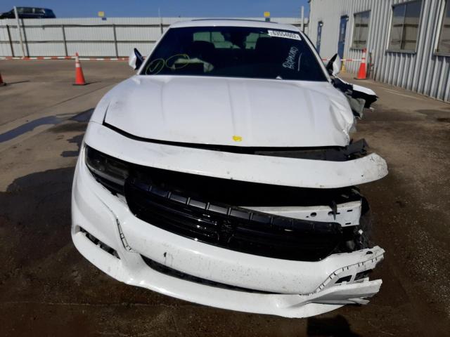 2C3CDXBG8LH235299 - 2020 DODGE CHARGER SX WHITE photo 9