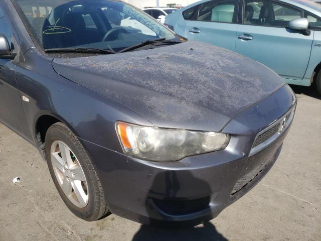 JA3AU26U49U018486 - 2009 MITSUBISHI LANCER GRAY photo 9