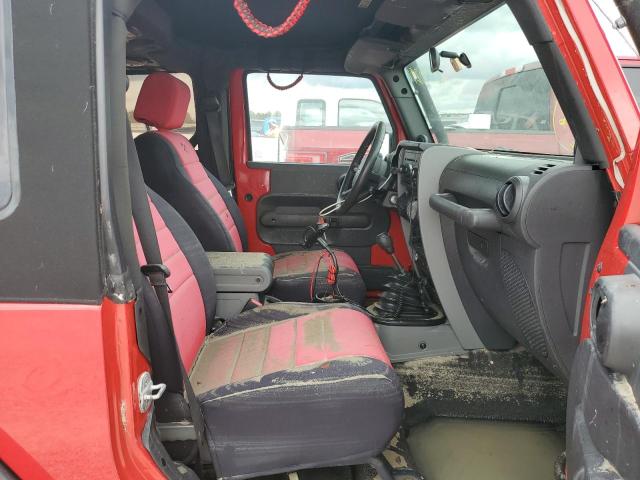 1J4AA2D11AL226185 - 2010 JEEP WRANGLER S RED photo 5