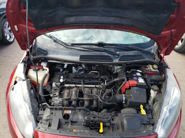 3FADP4EJ1GM106606 - 2016 FORD FIESTA SE RED photo 7