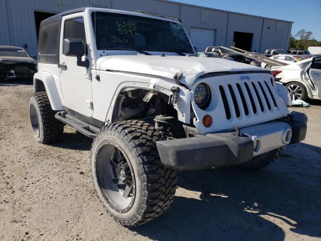 1C4AJWAG0CL135045 - 2012 JEEP WRANGLER S WHITE photo 1