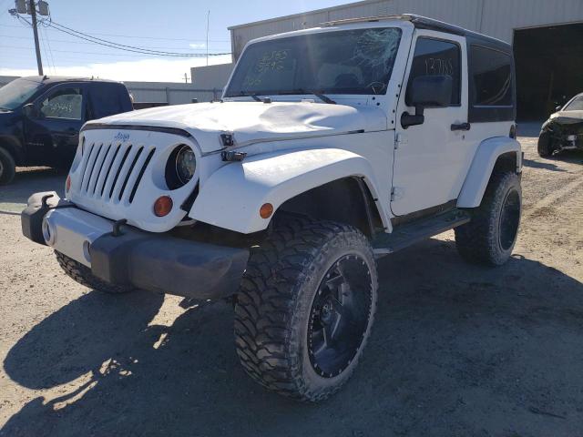 1C4AJWAG0CL135045 - 2012 JEEP WRANGLER S WHITE photo 2