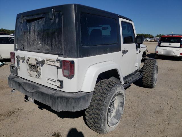 1C4AJWAG0CL135045 - 2012 JEEP WRANGLER S WHITE photo 4