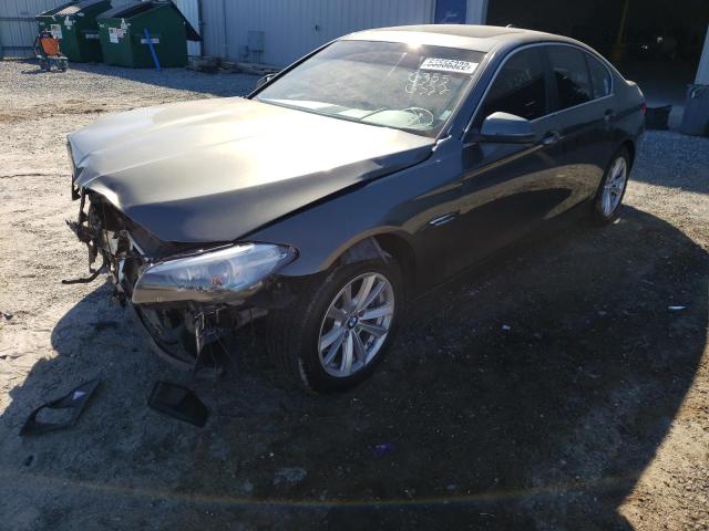 WBA5A7C56ED615748 - 2014 BMW 528 XI GRAY photo 2