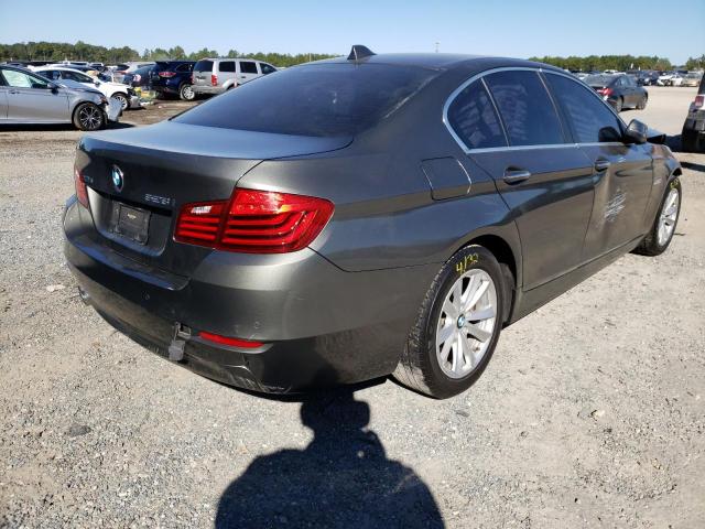 WBA5A7C56ED615748 - 2014 BMW 528 XI GRAY photo 4