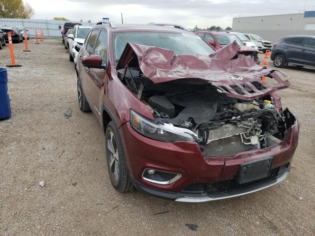 1C4PJMDXXKD440958 - 2019 JEEP CHEROKEE L RED photo 1