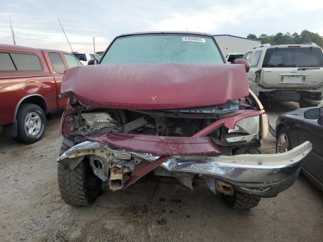 2FTRX18L63CA70736 - 2003 FORD F150 MAROON photo 9