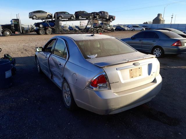 3FAHP08Z49R104835 - 2009 FORD FUSION SEL SILVER photo 3