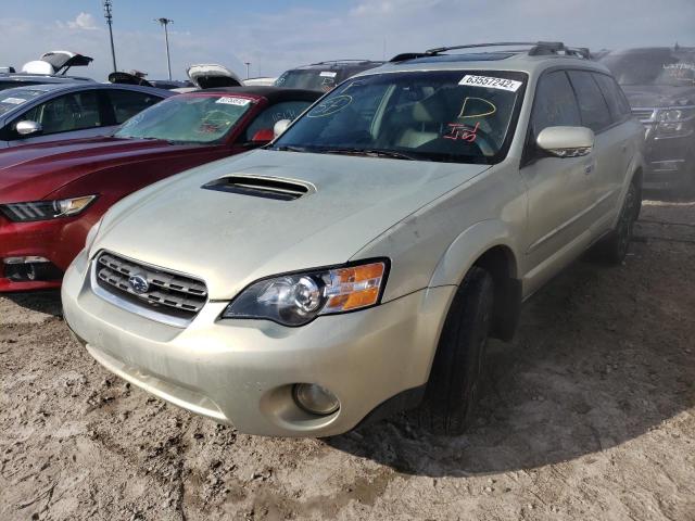 4S4BP67C654352373 - 2005 SUBARU LEGACY OUT BEIGE photo 2