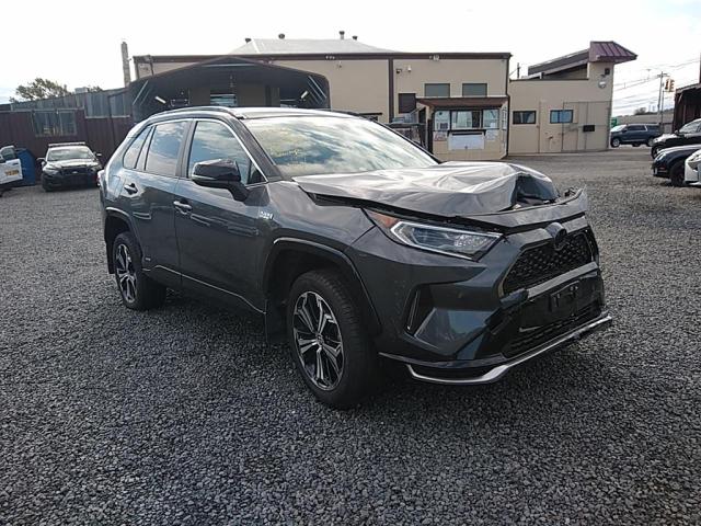 JTMFB3FV5MD036094 - 2021 TOYOTA RAV4 PRIME GRAY photo 1