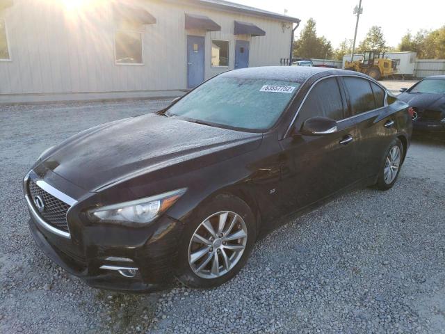 JN1BV7AP4FM340030 - 2015 INFINITI Q50 BASE BLACK photo 2