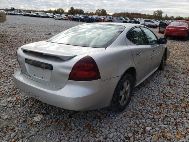 2G2WP522851126852 - 2005 PONTIAC GRAND PRIX ვერცხლისფერი ფოტო 4