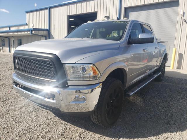 3C6UR5FL8FG650860 - 2015 RAM 2500 LARAM SILVER photo 2