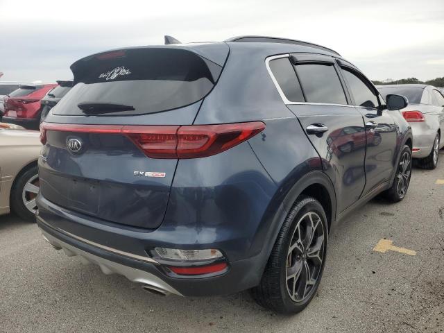 KNDPR3A6XM7886138 - 2021 KIA SPORTAGE S BLUE photo 4