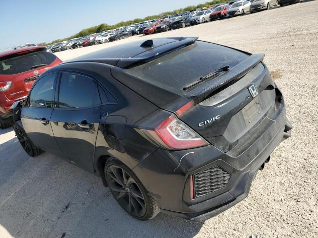 SHHFK7H4XJU233079 - 2018 HONDA CIVIC SPOR BLACK photo 3
