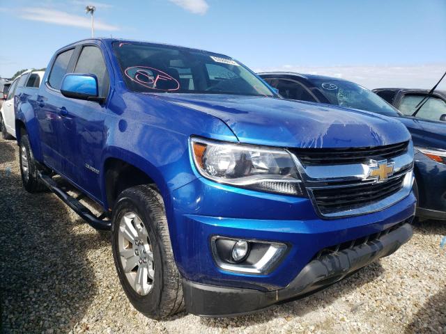 1GCGSCEN3J1157189 - 2018 CHEVROLET COLORADO L BLUE photo 1