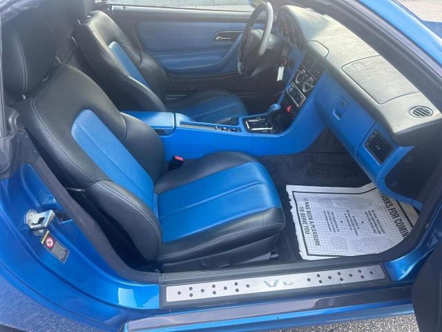 WDBKK65F91F200388 - 2001 MERCEDES-BENZ SLK 320 BLUE photo 5