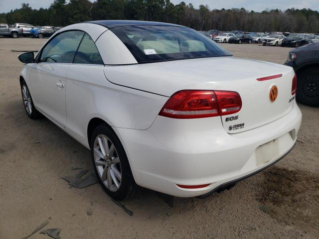 WVWBW8AH5DV009022 - 2013 VOLKSWAGEN EOS KOMFOR 白色 照片 3
