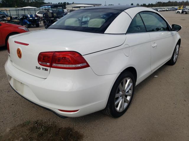 WVWBW8AH5DV009022 - 2013 VOLKSWAGEN EOS KOMFOR 白色 照片 4