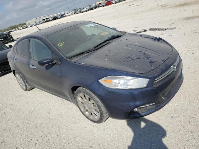 1C3CDFCB3ED851649 - 2014 DODGE DART LIMIT BLUE photo 1