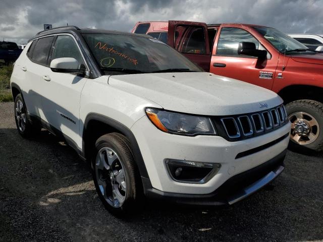 3C4NJDCB2LT242688 - 2020 JEEP COMPASS LI WHITE photo 1