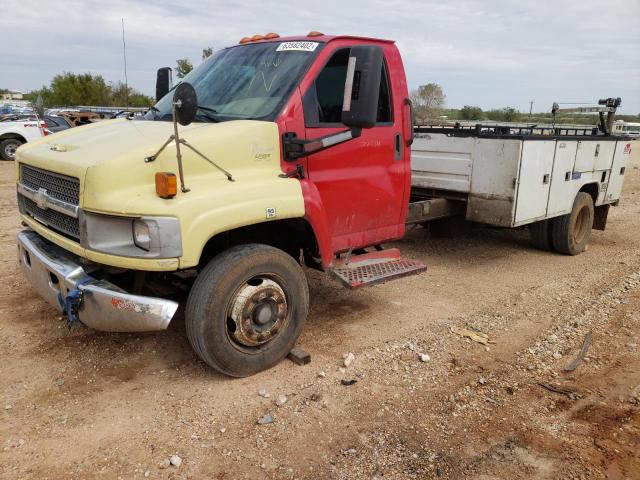 1GBE5C1G66F415354 - 2006 CHEVROLET C5500 C5C0 RED photo 1